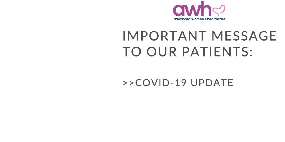 A Message From the Physicians About COVID-19
